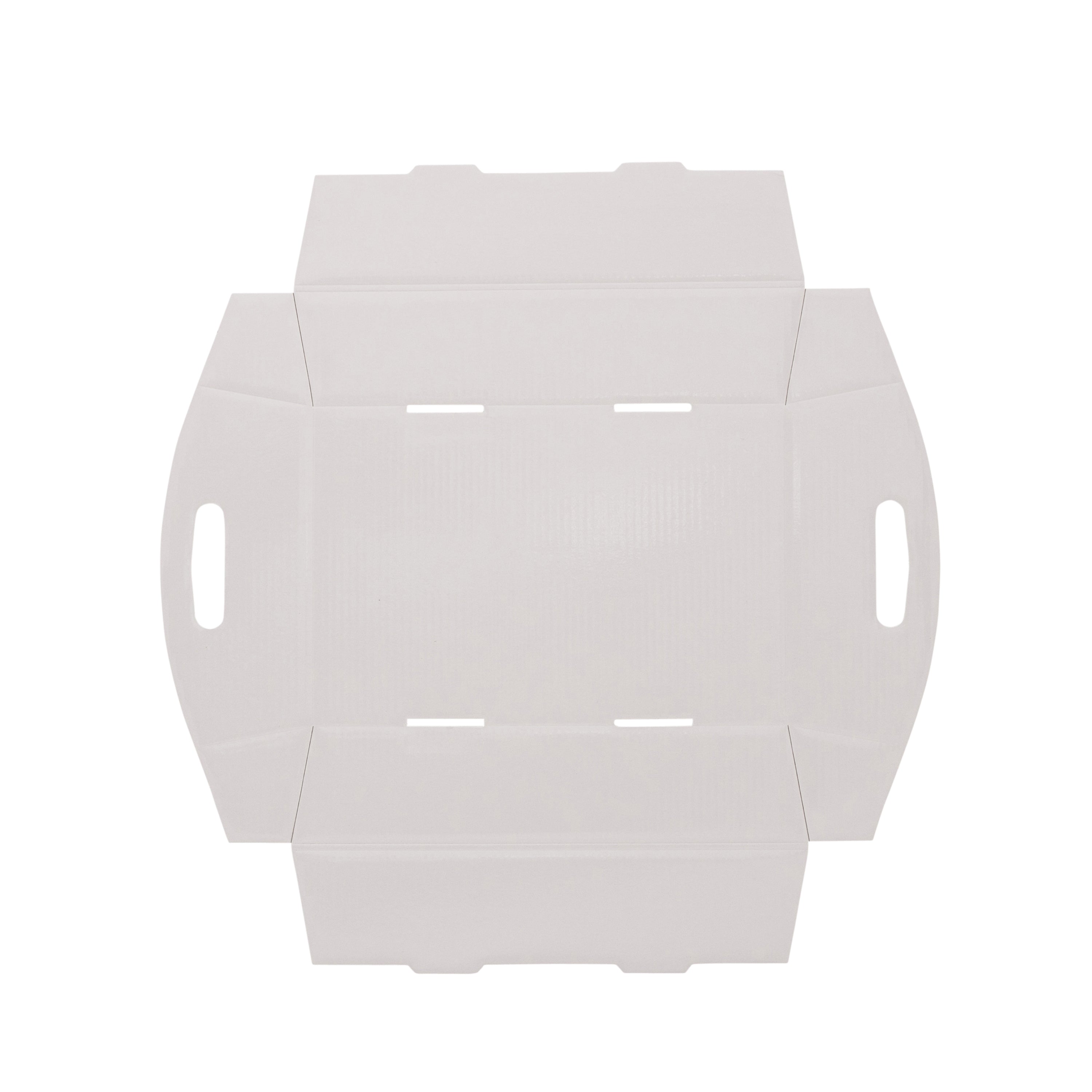 Small Hamper Tray - Gloss White - Sample