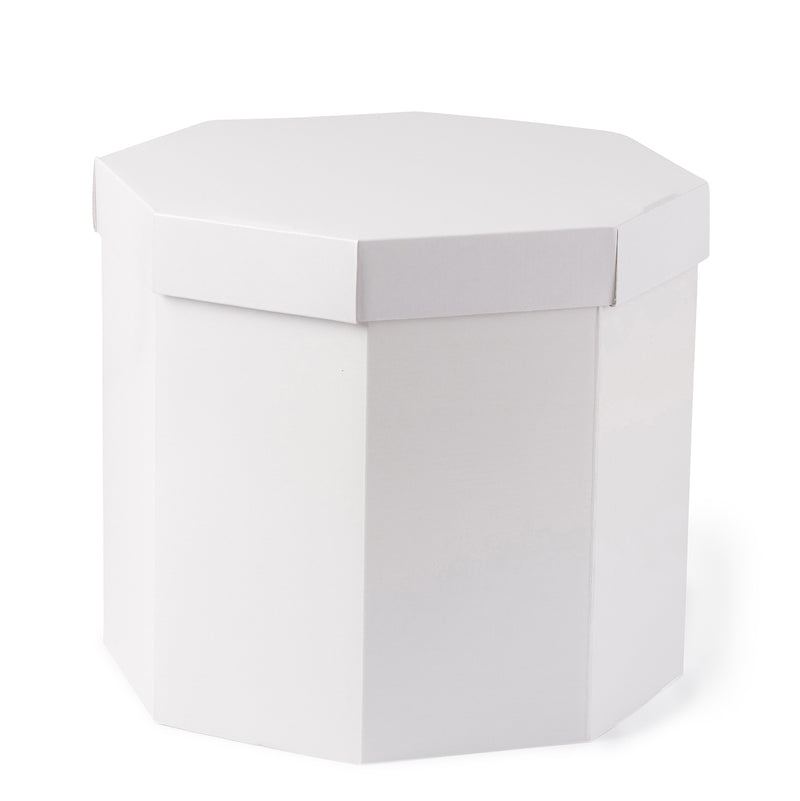 Small Hat Box - Gloss White