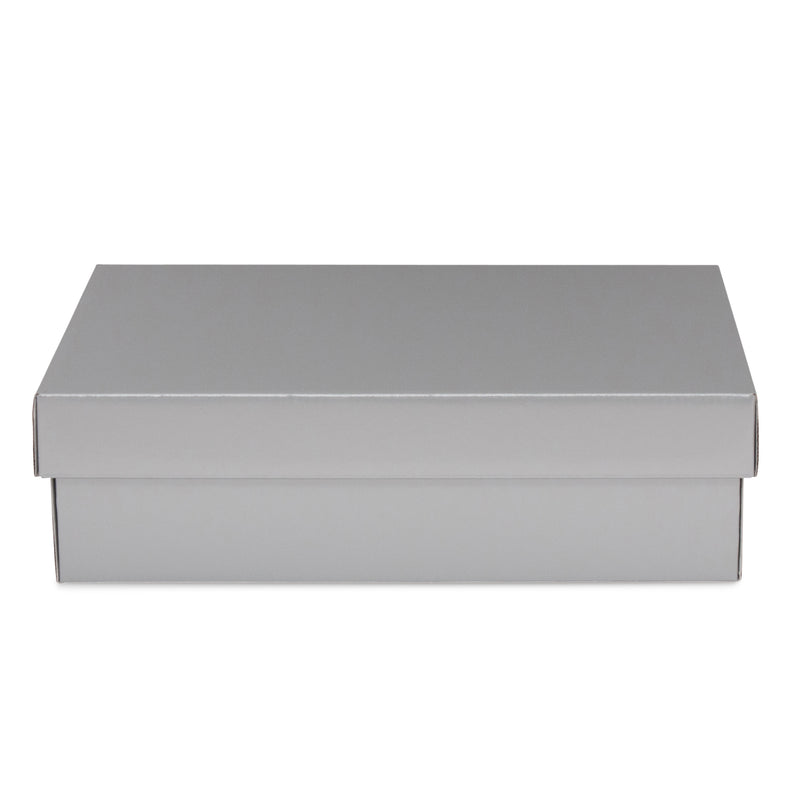 Small Shirt Box - Gloss Silver