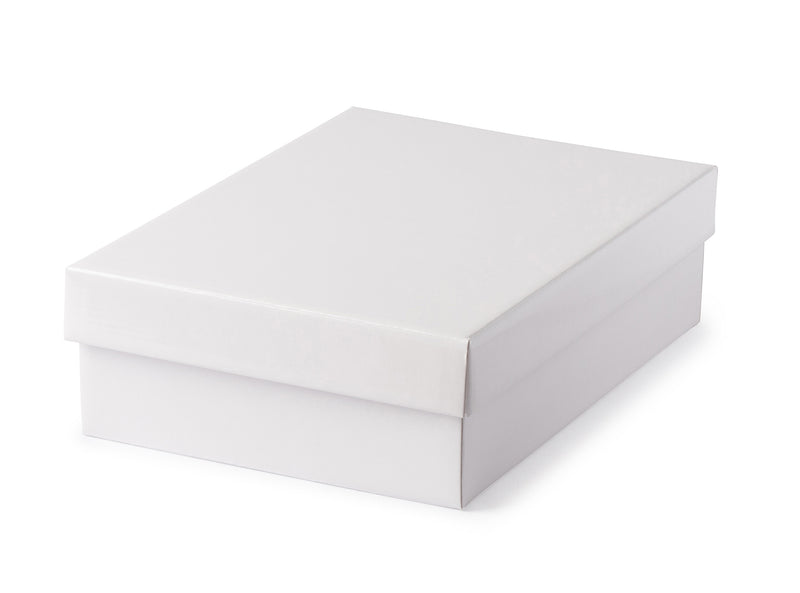 Small Shirt Box - Gloss White - Sample